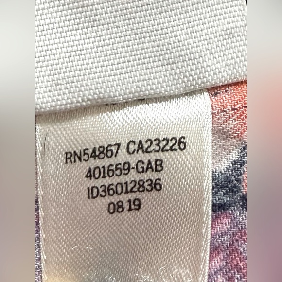 PINK Victoria’s Secret Flannel Blue Boxers With An Orange/Yellow Floral Pattern - Picture 9 of 9